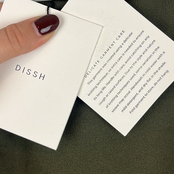 NEW DISSH Olive Carrie Ruched Bodycon Strapless Midi Dress - Picture 11 of 11